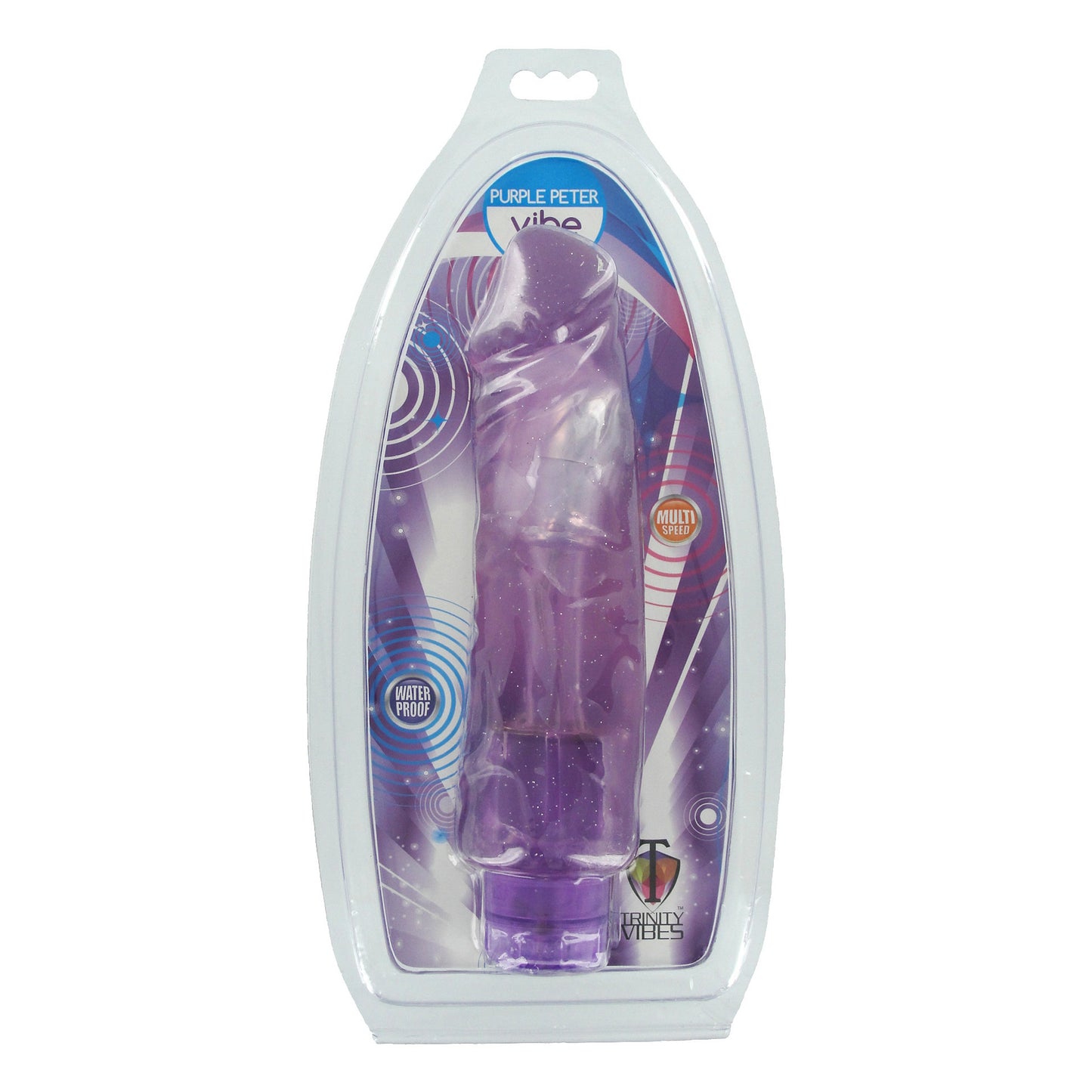 Purple Peter Jumbo Glitter Vibe - UABDSM