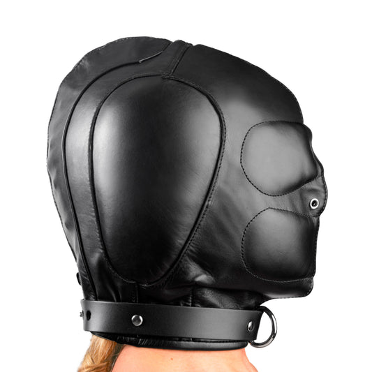 Padded Leather Hood - MediumLarge - UABDSM
