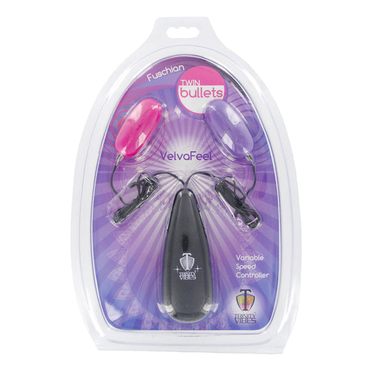 Trinity VelvaFeel Fuschian Twin Bullets - UABDSM