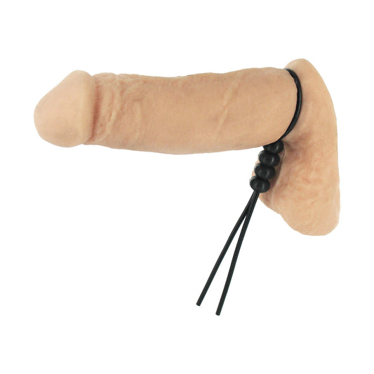 4-Way Adjustable Cock and Ball Tie - Black 4-Way Adjustable Cock and Ball Tie - Black - UABDSM