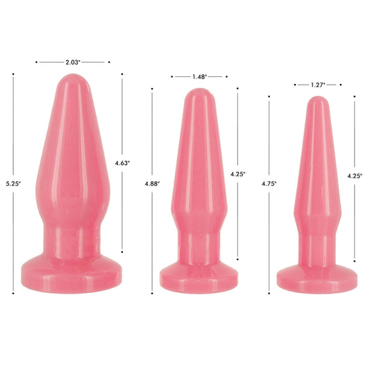 Filling 3-Plug Anal Trainer Set - UABDSM