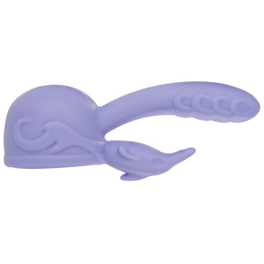 Dual Pleasure Silicone Dolphin Wand Attachment - UABDSM