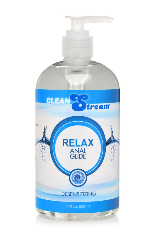 Clean Stream Relax Desensitizing Anal Lube 17 oz Clean Stream Relax Desensitizing Anal Lube 17 oz - UABDSM