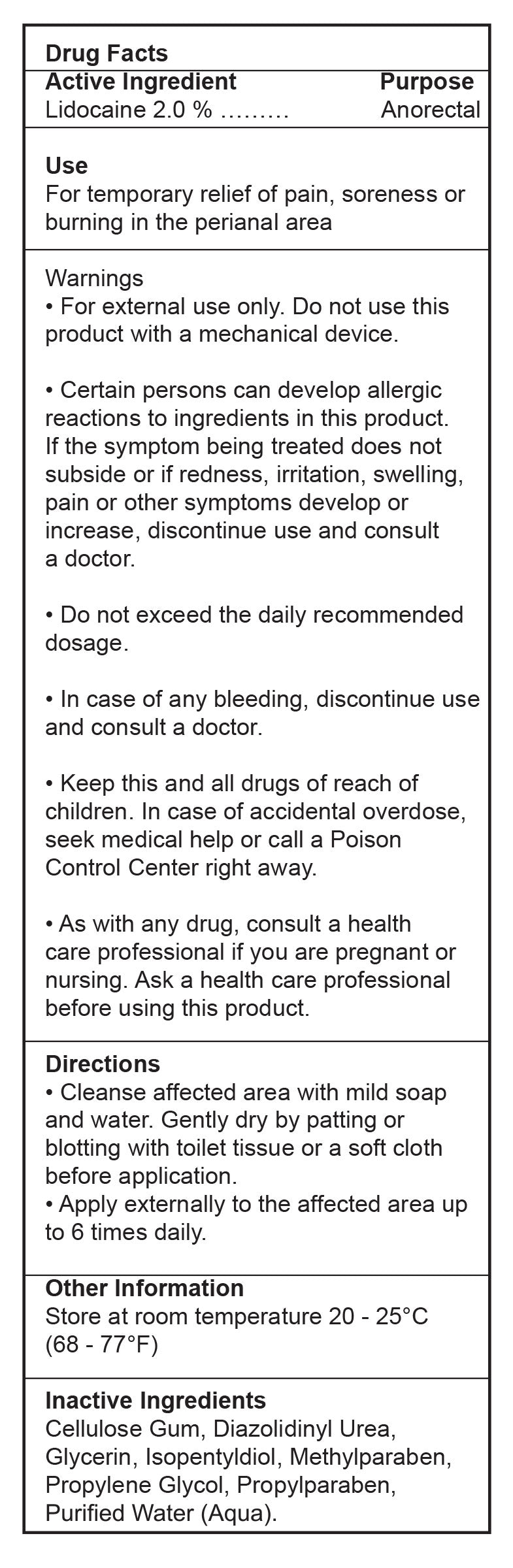 Master Series Ass Relax Desensitizing Lubricant - 4.25 oz - UABDSM