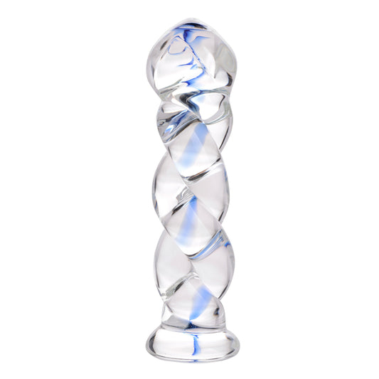 Soma Twisted Glass Dildo Soma Twisted Glass Dildo - UABDSM