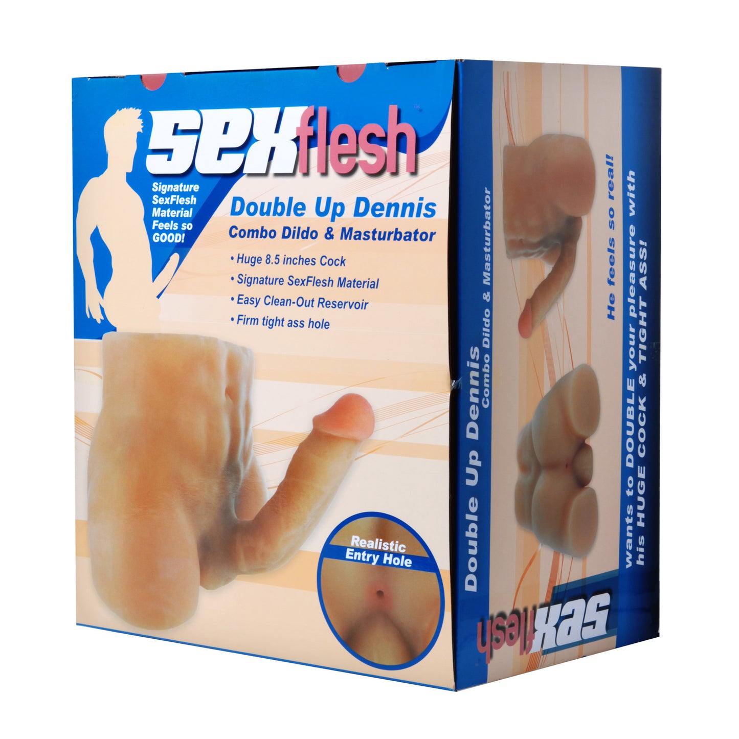 Double Up Dennis Realistic 3D Ass - UABDSM