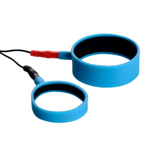 Zeus Uni-Polar Silicone Electrosex Cock Rings - UABDSM