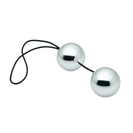 Silver Vaginal and Anal Ben Wa Balls Silver Vaginal and Anal Ben Wa Balls - UABDSM