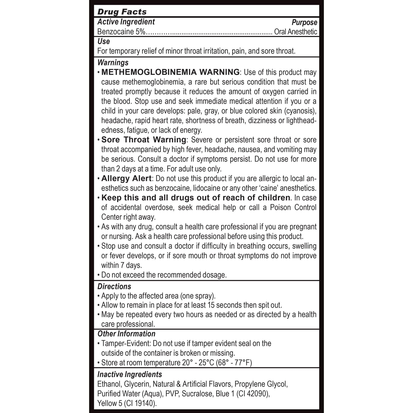 Passion Oral Ecstasy Throat Desensitizing Spray - 2 oz - UABDSM