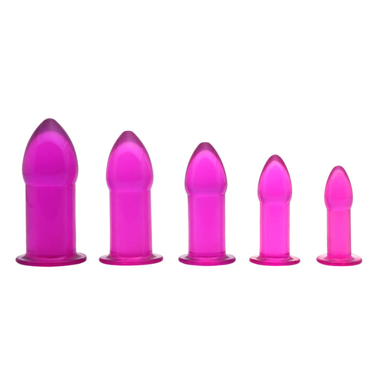 5 Piece Anal Trainer Set - Purple 5 Piece Anal Trainer Set - Purple - UABDSM