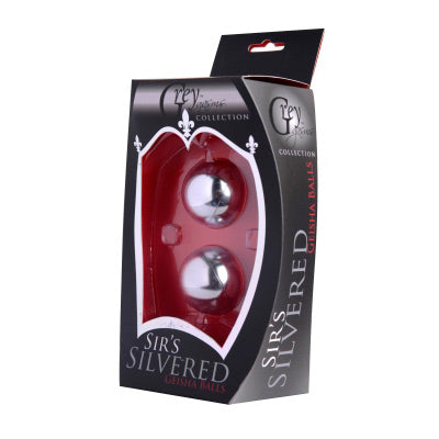 Sirs Silvered Geisha Balls - UABDSM