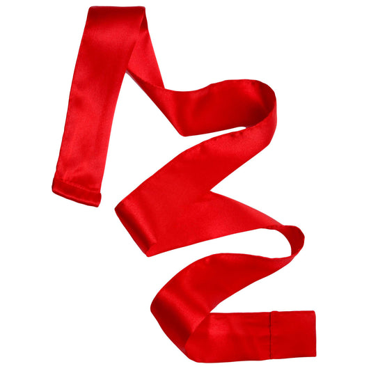 Scarlet Red Satin Sash Set - UABDSM