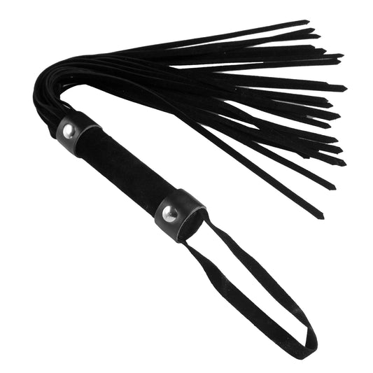 Short Suede Flogger - Black Short Suede Flogger - Black - UABDSM