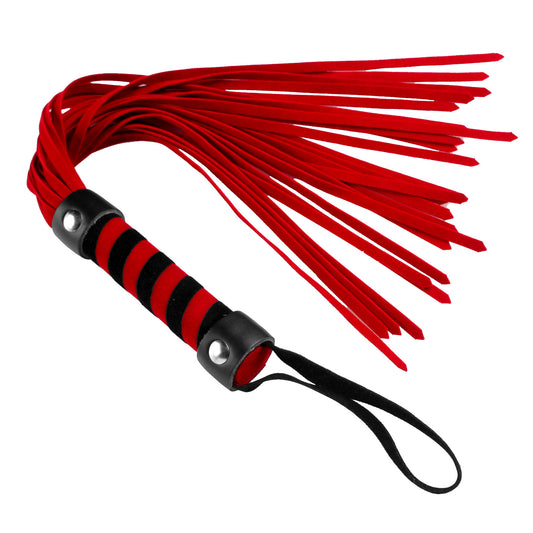 Short Suede Flogger - Red Short Suede Flogger - Red - UABDSM