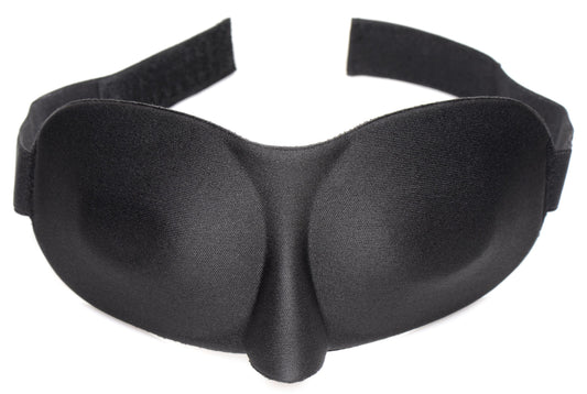 Frisky Deluxe Black Out Blindfold - UABDSM