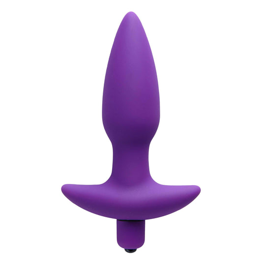 Aria Vibrating Silicone Anal Plug- Medium Aria Vibrating Silicone Anal Plug- Medium - UABDSM