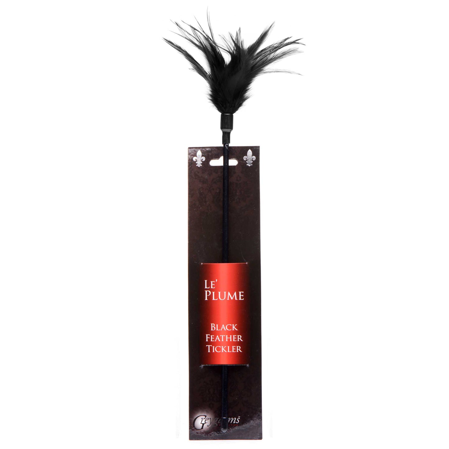 Le Plume Feather Tickler - Black - UABDSM