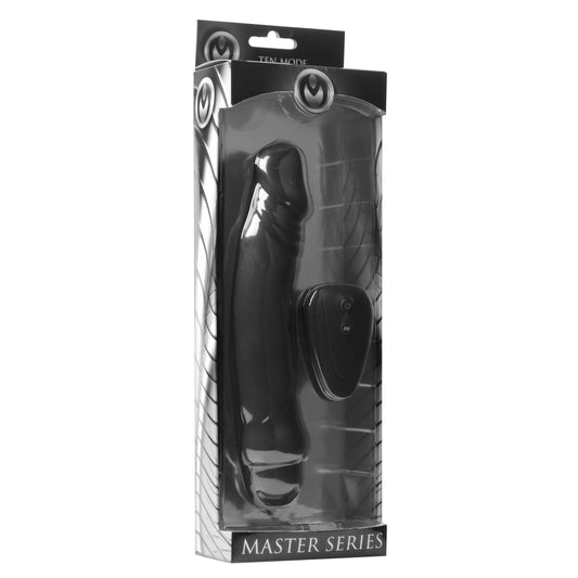 Ivan 10x Mode Remote Vibrating Silicone Dildo - UABDSM