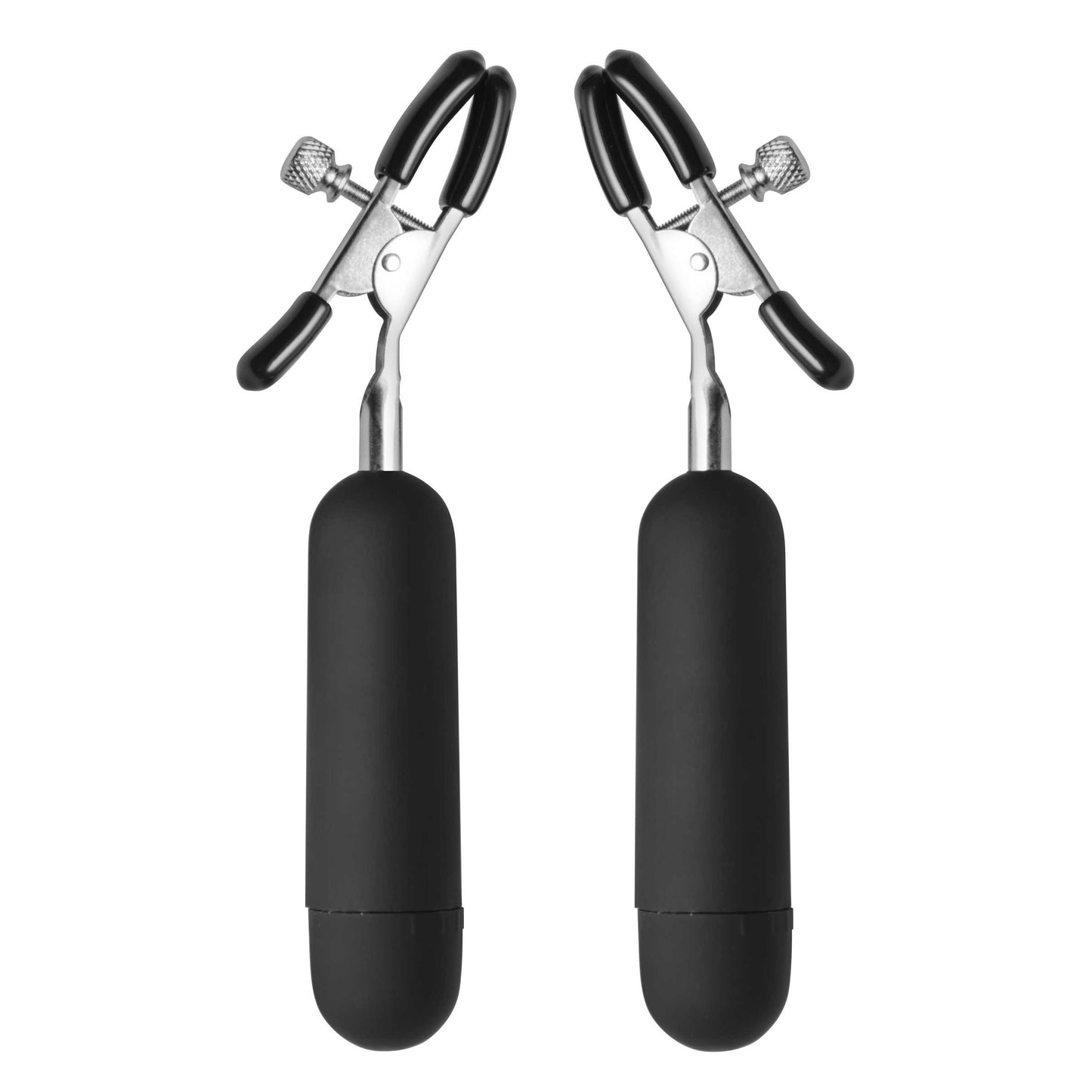 Dark Passion Vibrating Nipple Clamps - UABDSM