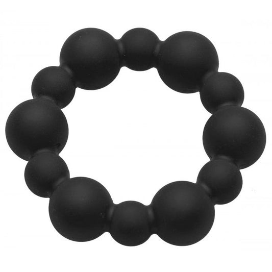 Master Series Shadow Silicone Beaded Cock Ring Master Series Shadow Silicone Beaded Cock Ring - UABDSM