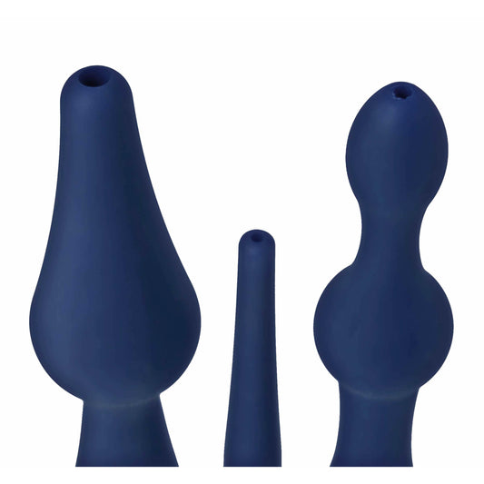 Universal 3 Piece Silicone Enema Attachment Set - UABDSM