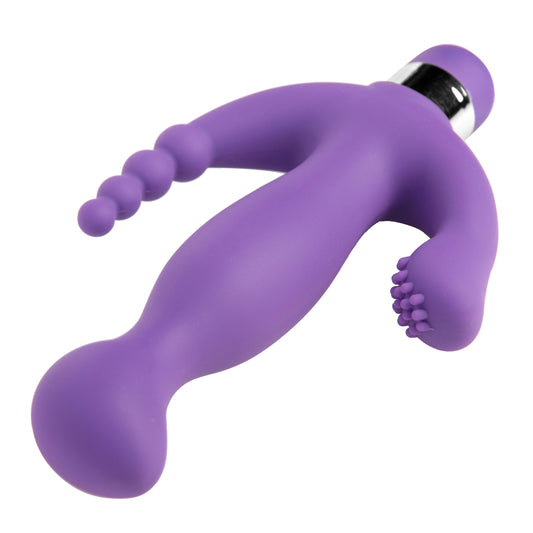 Amethyst 7 Mode Triple Stimulation Vibe - UABDSM