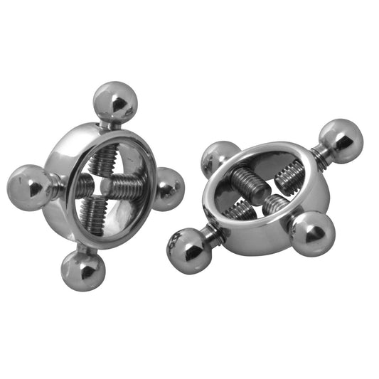 Stainless Steel Rings of Fire Nipple Press Set - UABDSM
