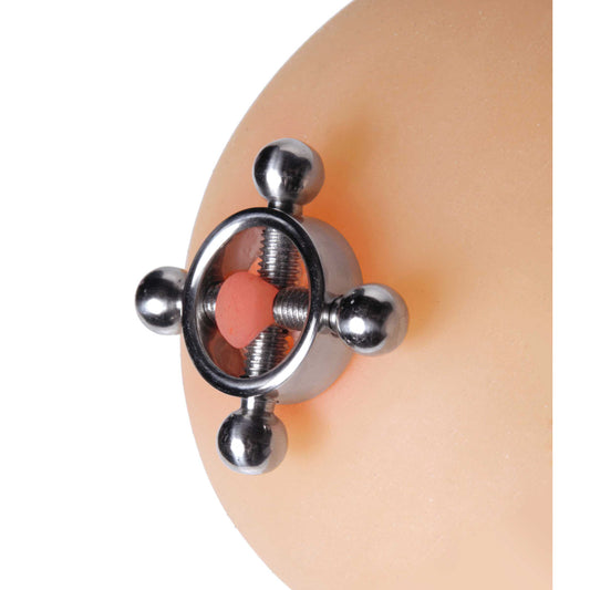 Stainless Steel Rings of Fire Nipple Press Set Stainless Steel Rings of Fire Nipple Press Set - UABDSM