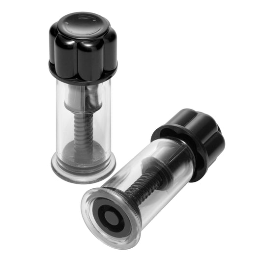 Black Maxxx Powerful Twist Nipple Suckers - UABDSM