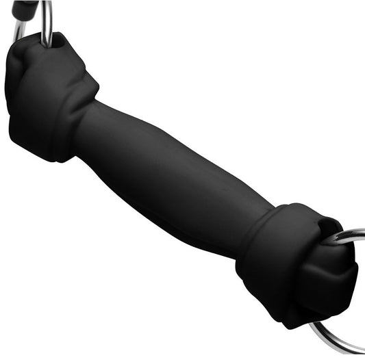 Bone And Gagged Silicone Dog Gag - UABDSM