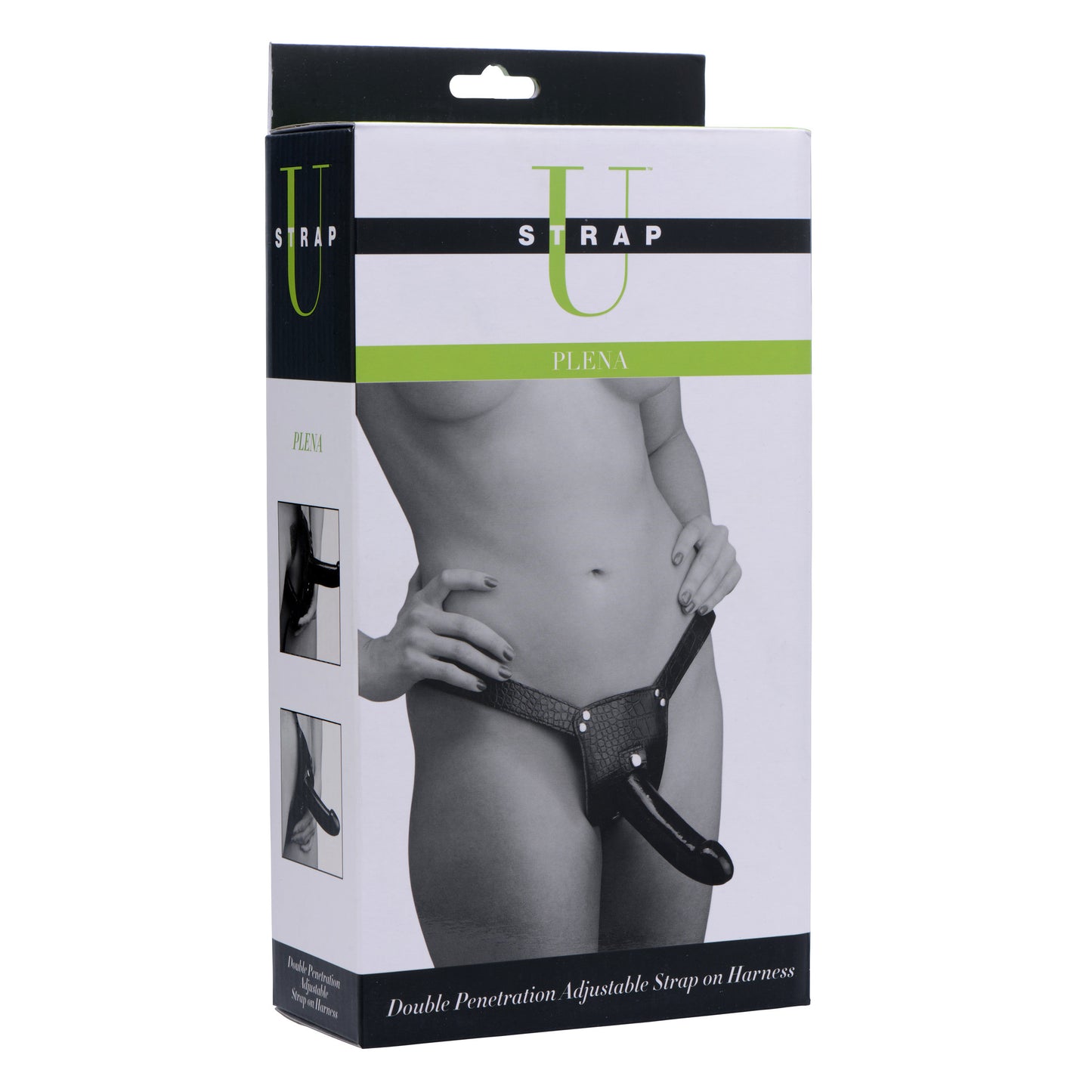 Plena Double Penetration Adjustable Strap on Harness - UABDSM