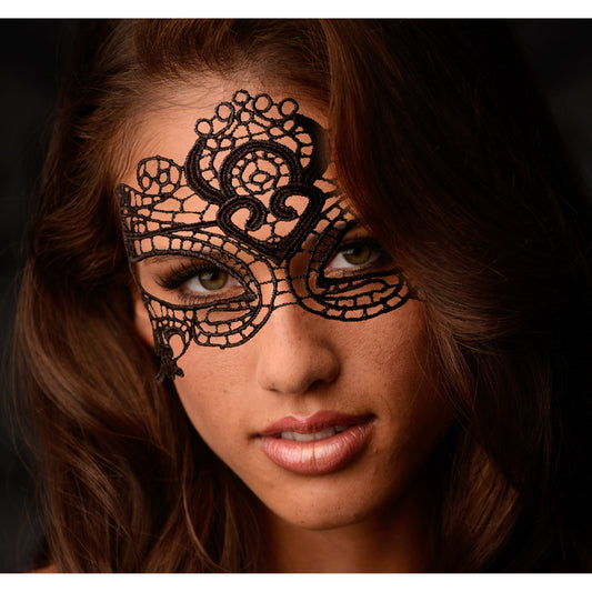 The Enchanted Black Lace Mask The Enchanted Black Lace Mask - UABDSM