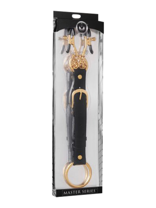Penitentiary Nipple Clamps And Cock Ring Set - UABDSM