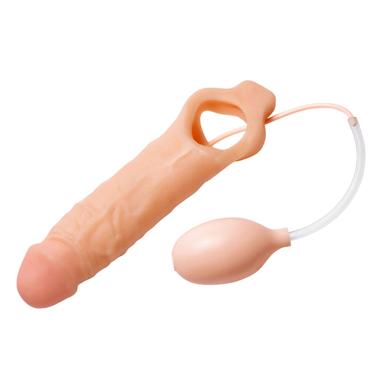 Realistic Ejaculating Penis Enlargement Sheath- Packaged Realistic Ejaculating Penis Enlargement Sheath- Packaged - UABDSM