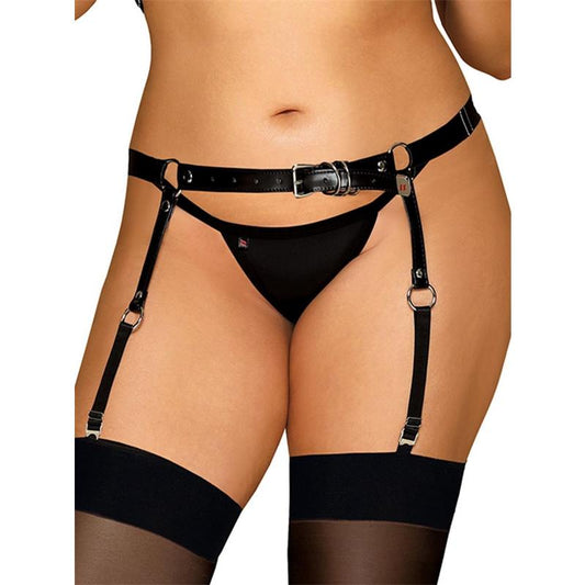 Adjustable Garter Belt Leatherlike Curvy XL/XXL Adjustable Garter Belt Leatherlike Curvy XL/XXL - UABDSM