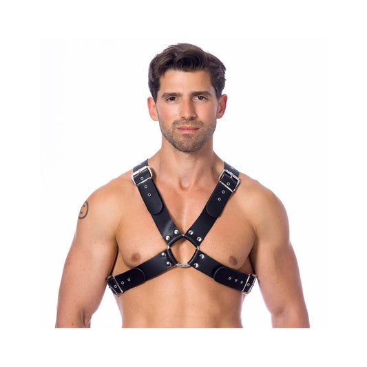 Adjustable Leather Harness with Buckles Adjustable Leather Harness with Buckles - UABDSM