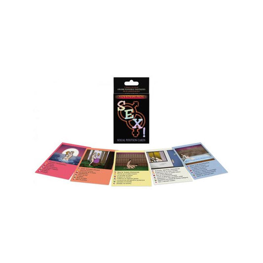 Adventurous Sex Card Game (EN ES FR DE RU POR IT CZ) Adventurous Sex Card Game (EN ES FR DE RU POR IT CZ) - UABDSM