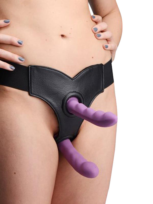 Crave Double Penetration Strap On Harness - UABDSM