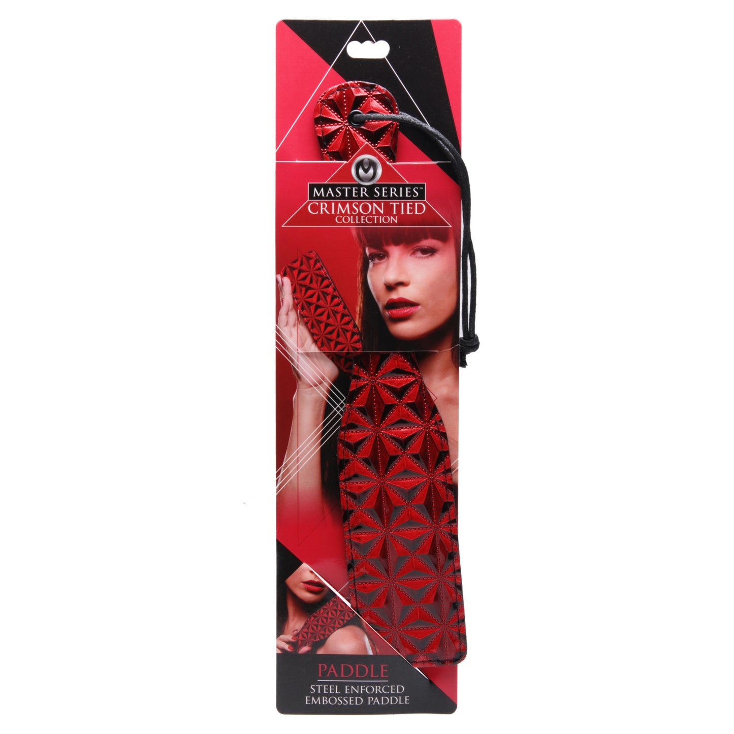 Crimson Tied Steel Enforced Spanking Paddle - UABDSM