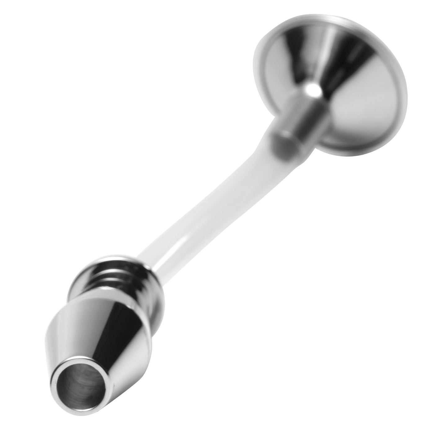Stainless Steel Ass Funnel with Hollow Anal Plug - UABDSM