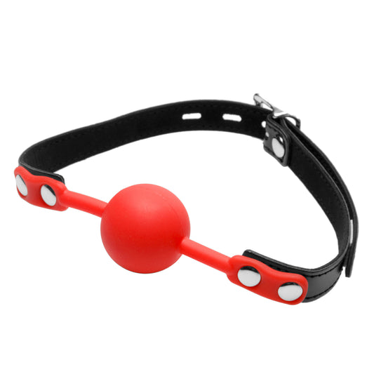 Silicone Comfort Ball Gag Silicone Comfort Ball Gag - UABDSM