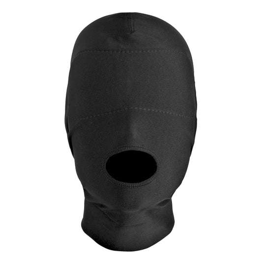 Disguise Open Mouth Hood with Padded Blindfold - UABDSM