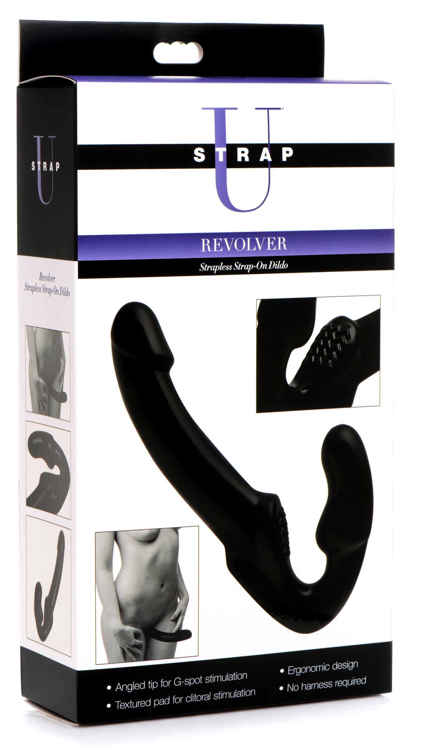 Revolver Strapless Strap On G-Spot Dildo - UABDSM
