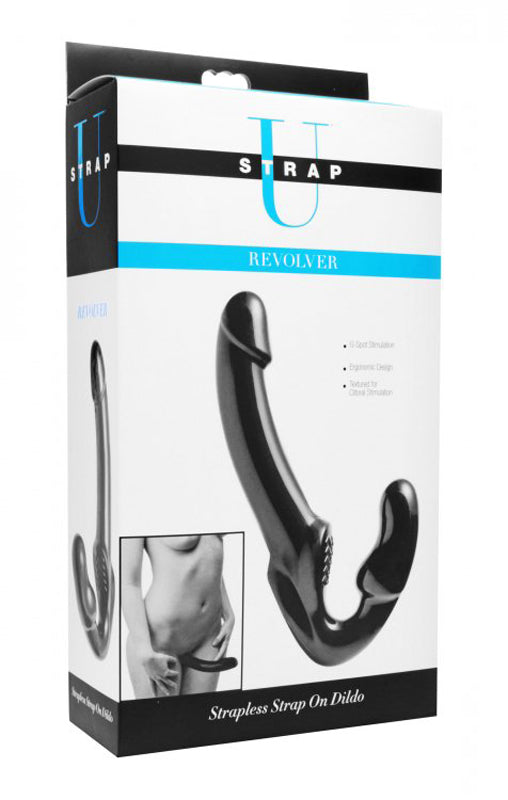 Revolver Strapless Strap On G-Spot Dildo - UABDSM