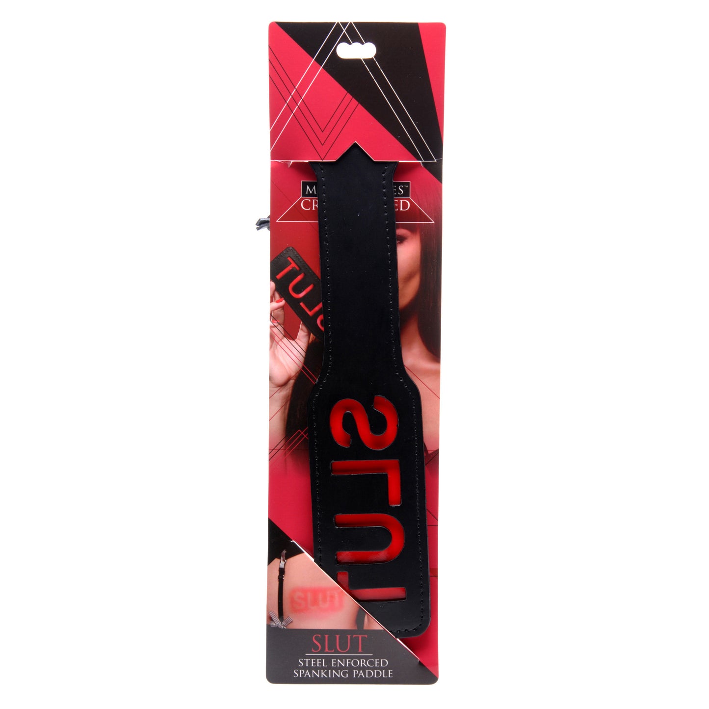 SLUT Steel Enforced Spanking Paddle - UABDSM