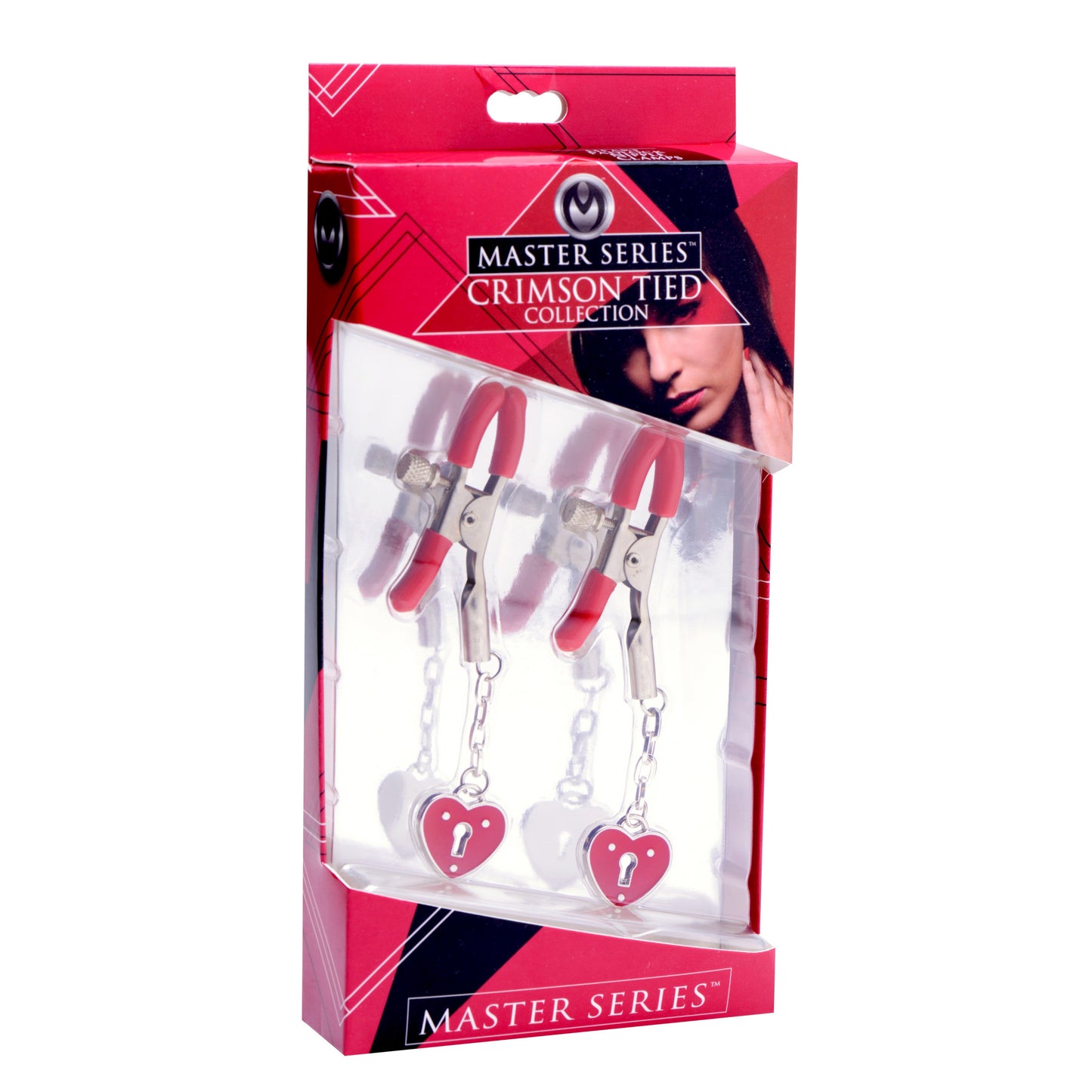 Captive Heart Padlock Nipple Clamps - UABDSM