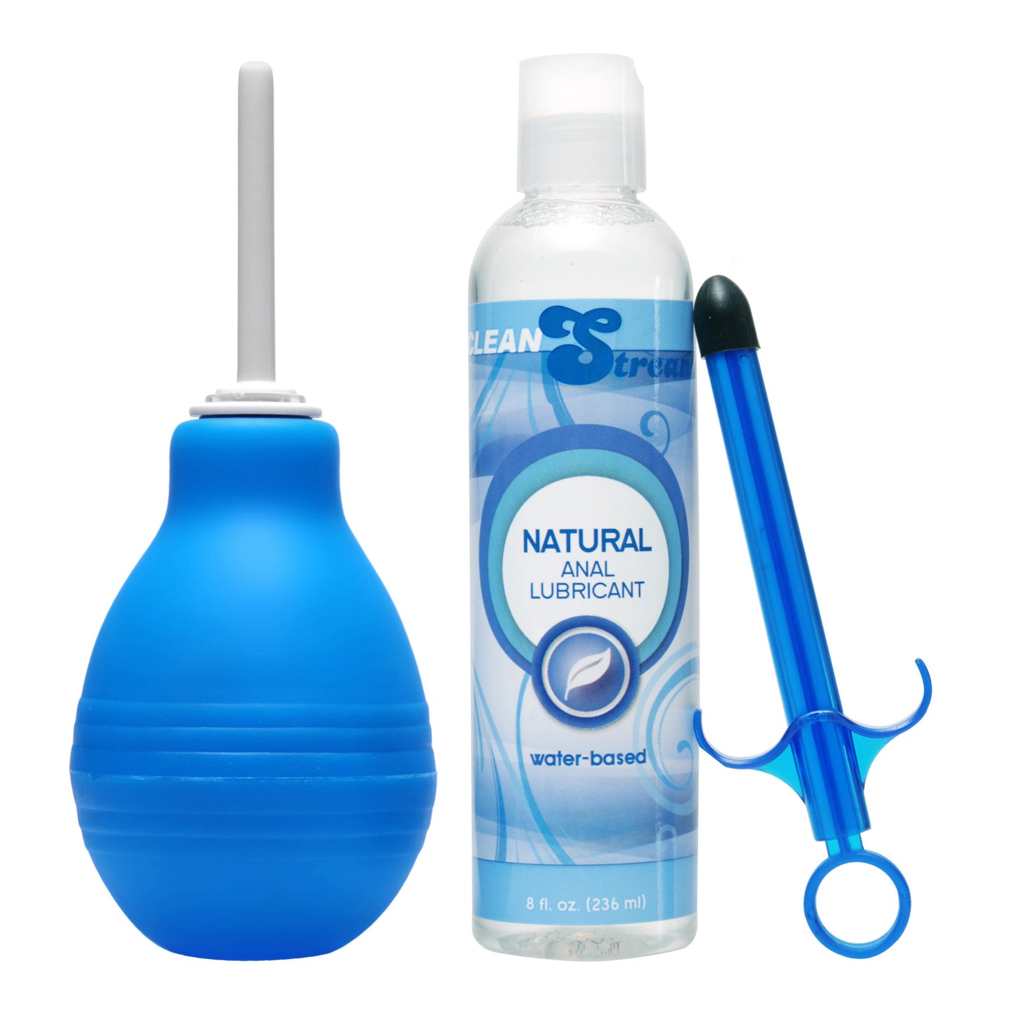 Easy Clean Enema Bulb and Lube Launcher Kit - UABDSM