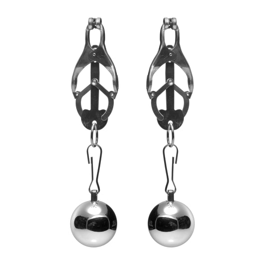 Deviant Monarch Weighted Nipple Clamps Deviant Monarch Weighted Nipple Clamps - UABDSM