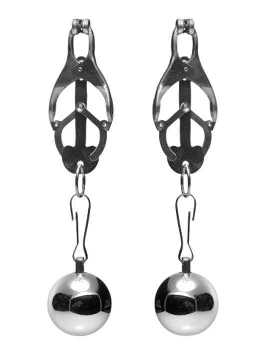 Deviant Monarch Weighted Nipple Clamps Deviant Monarch Weighted Nipple Clamps - UABDSM