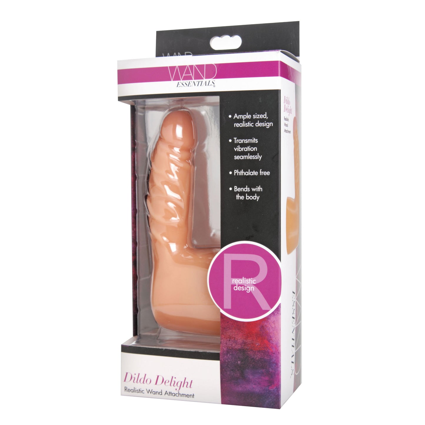 Dildo Delight Realistic Penis Wand Attachment - UABDSM